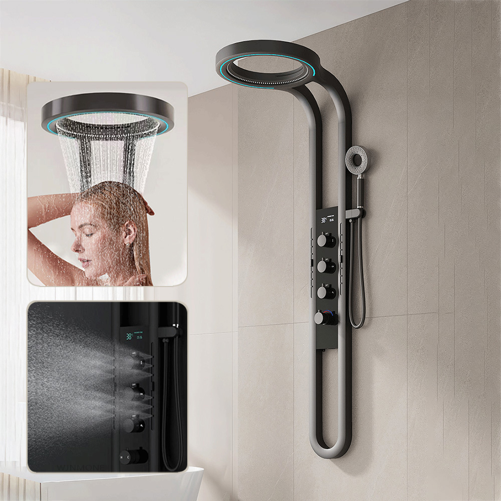 Spa Wellness Locations - Panel de ducha de lluvia moderno