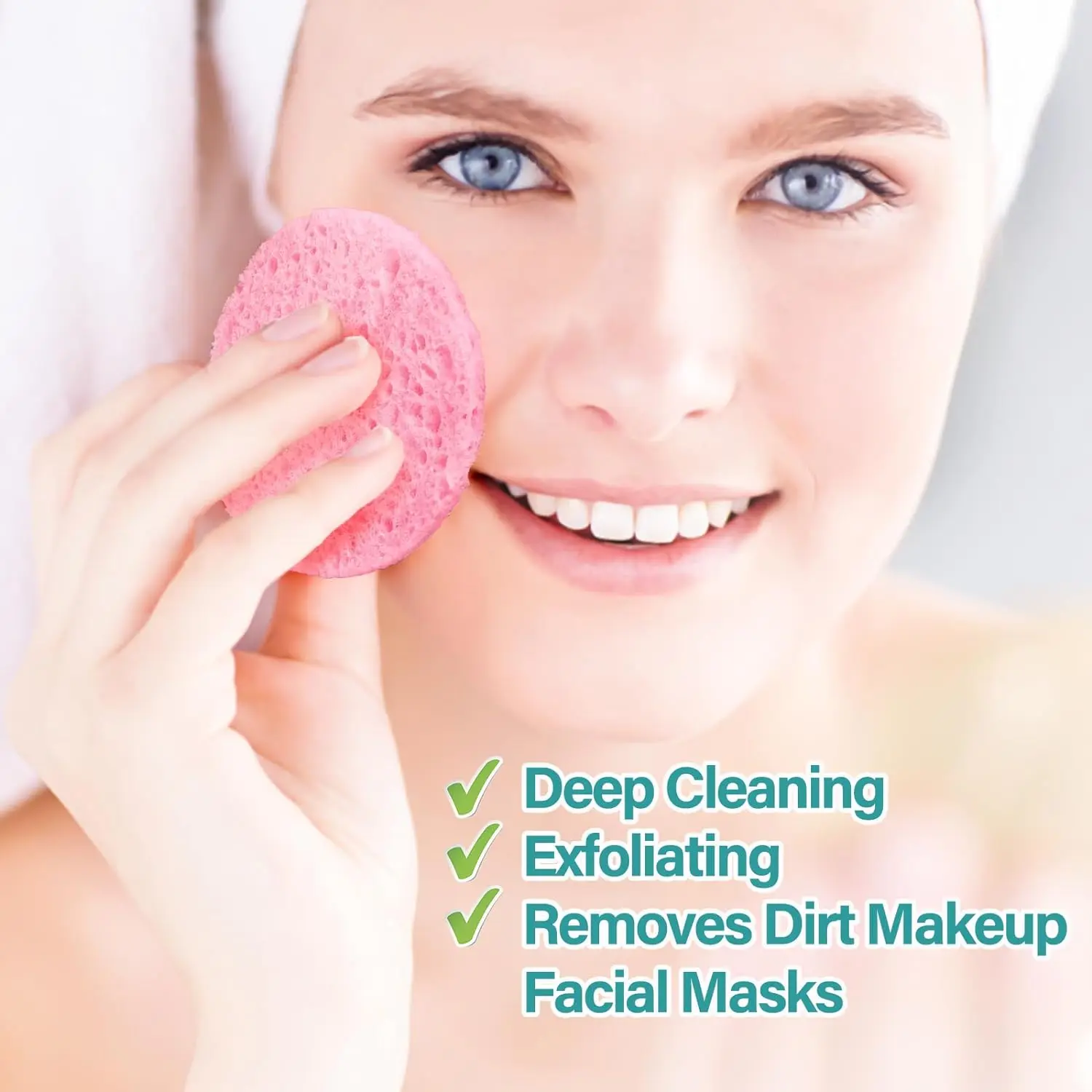 Almohadilla de esponja Facial  - Spa Wellness Locations reseña y precio