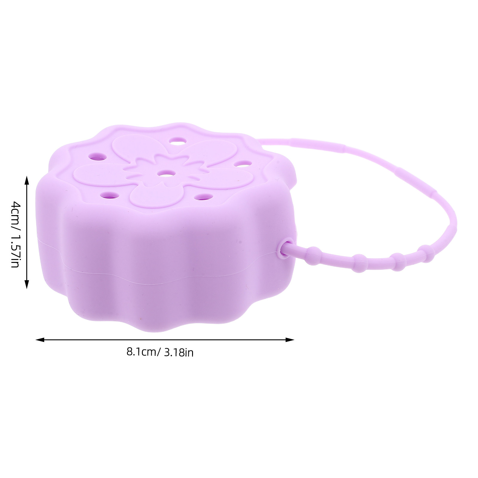 Soporte de silicona morado par - Shower Steamer Tablet reseña y precio