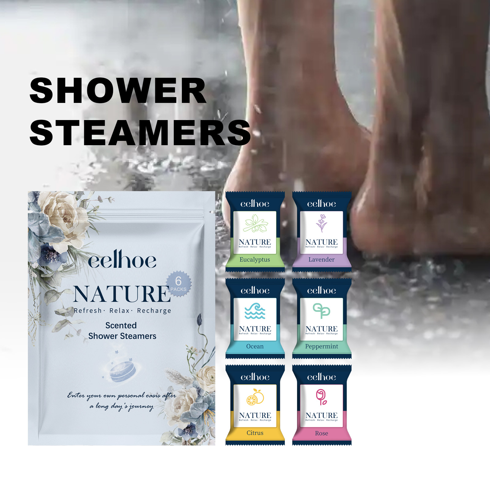 EELHOE-compressa de vapor para - Shower Steamer Tablet reseña y precio