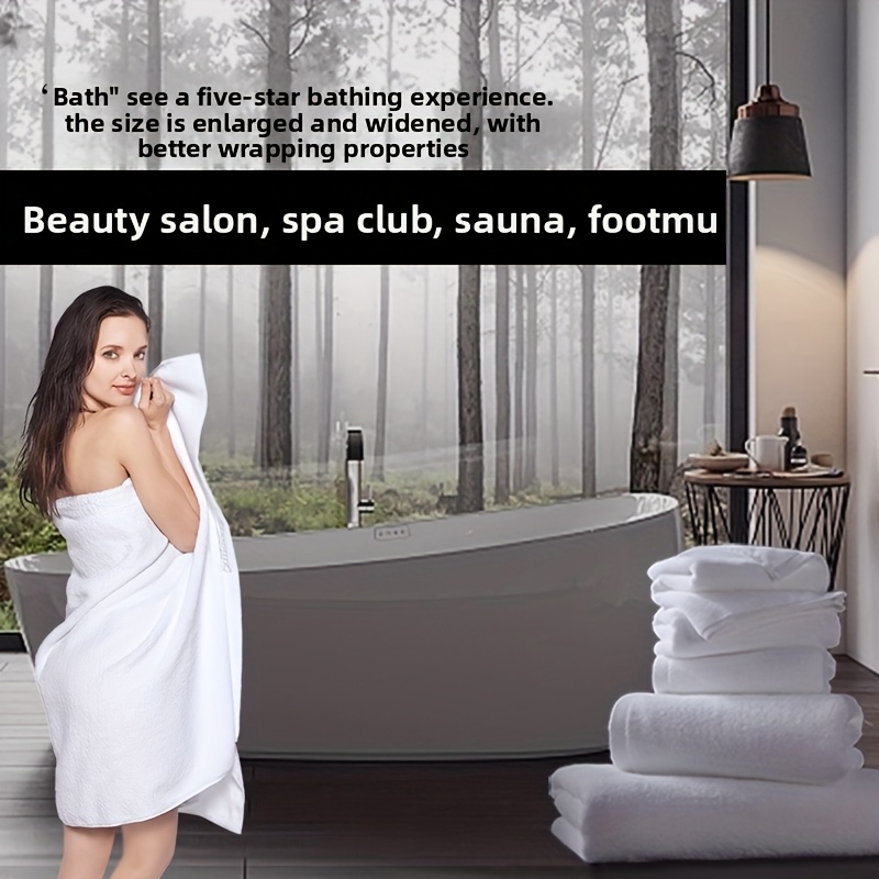 Juego de toallas de baño de al - Spa Wellness Locations reseña y precio