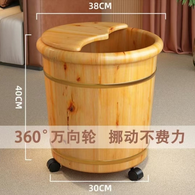 Cubo de madera para remojar lo - Spa & Wellness Hotel Diament Ustroń Opinie reseña y precio