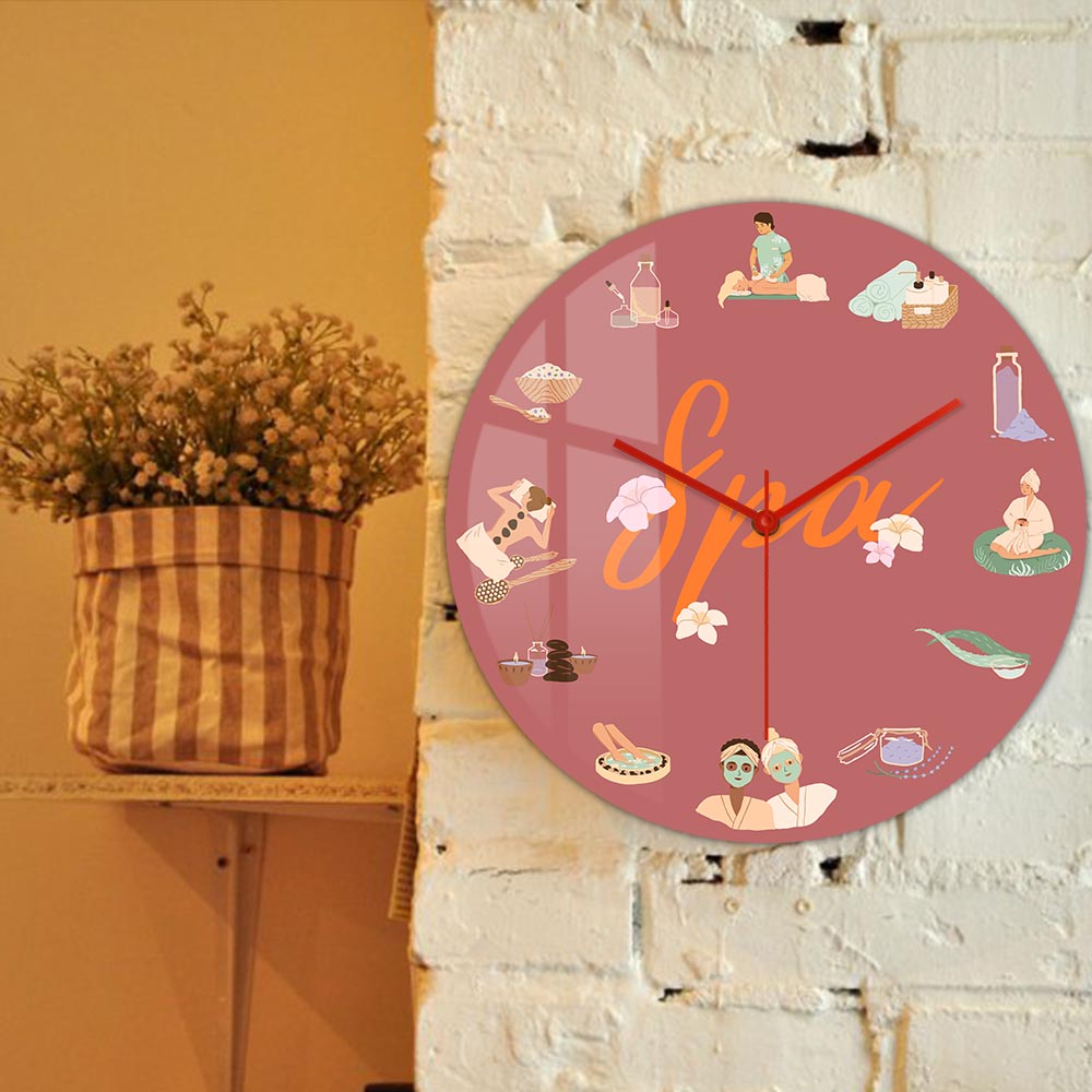 Reloj de Pared Silencioso de C - Spa Wellness And Beauty reseña y precio