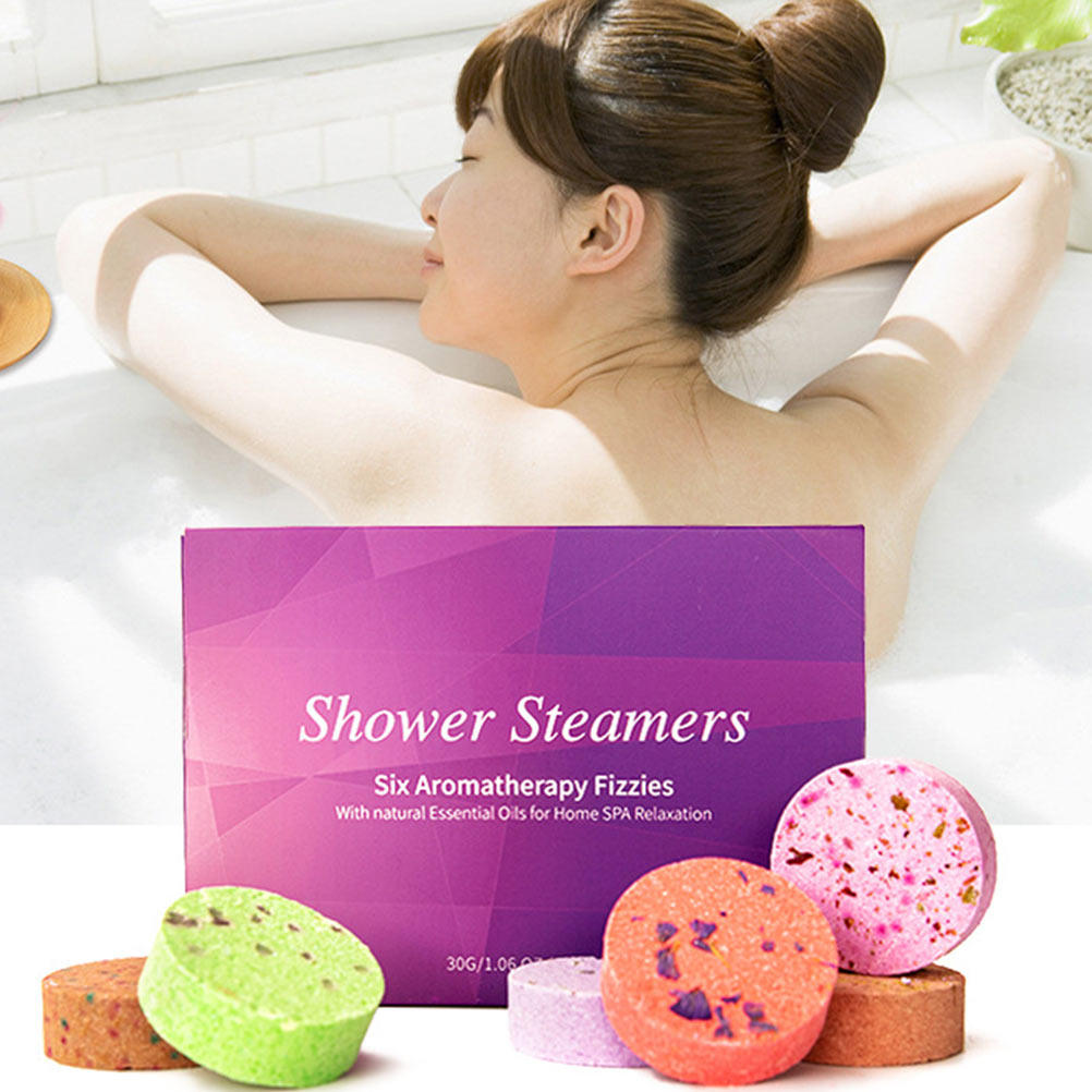 6 Tabletas de Baño Aromáticas  - Shower Steamer Tablet reseña y precio
